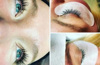 eyelash before & after