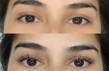 lash extensions Before & After